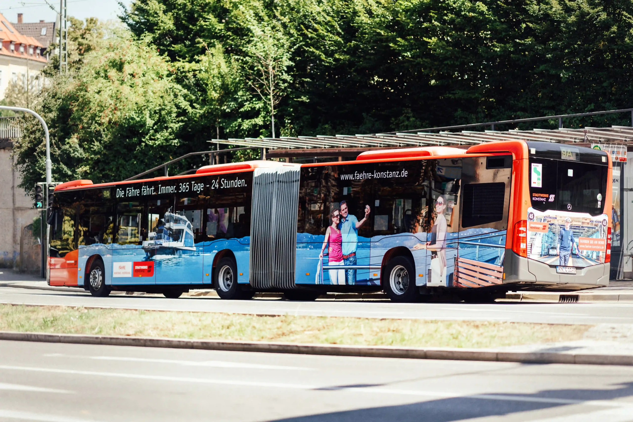 Aussenwerbung Buswerbung